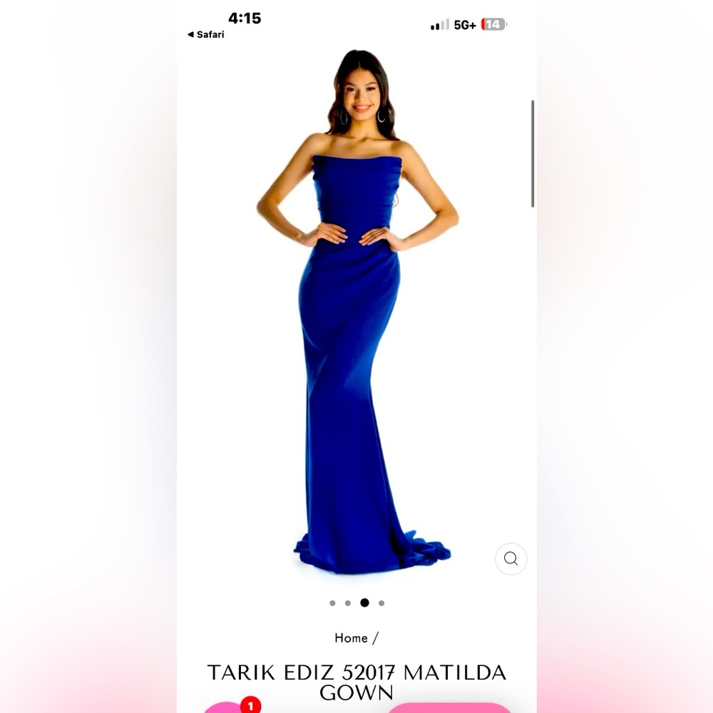 Elegant Blue Gown
